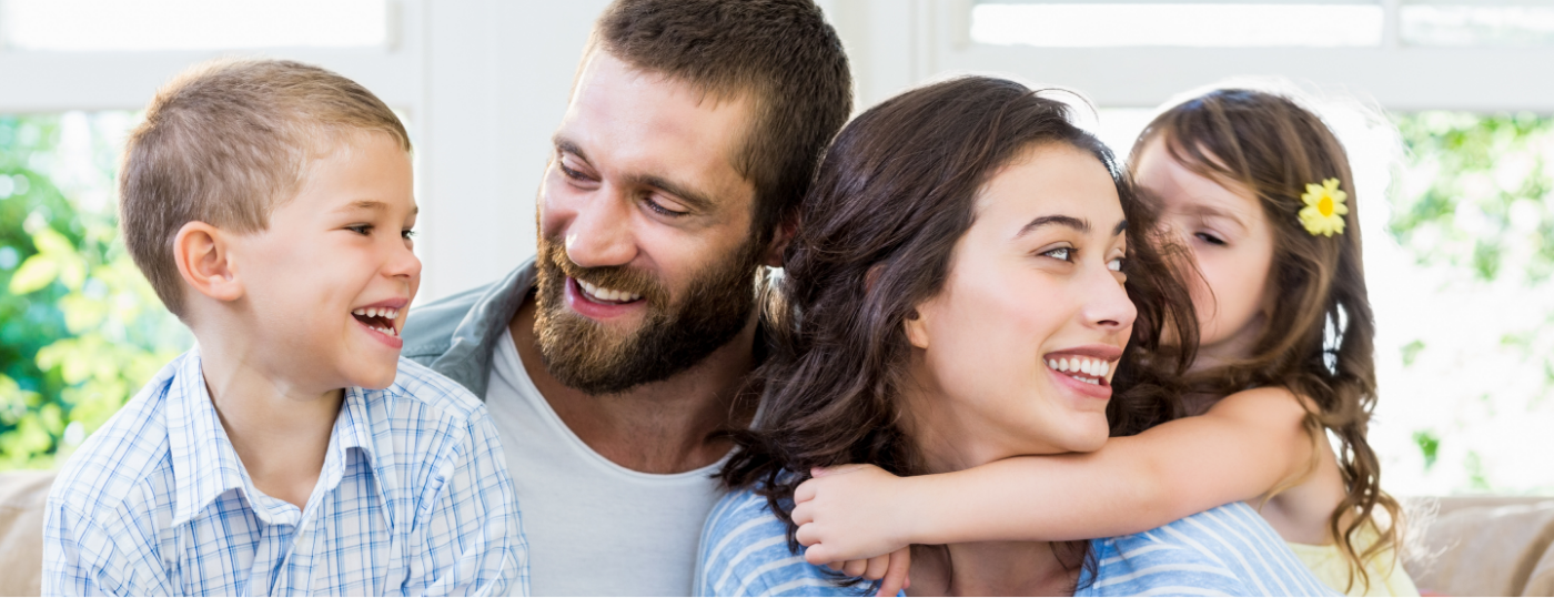smiling family